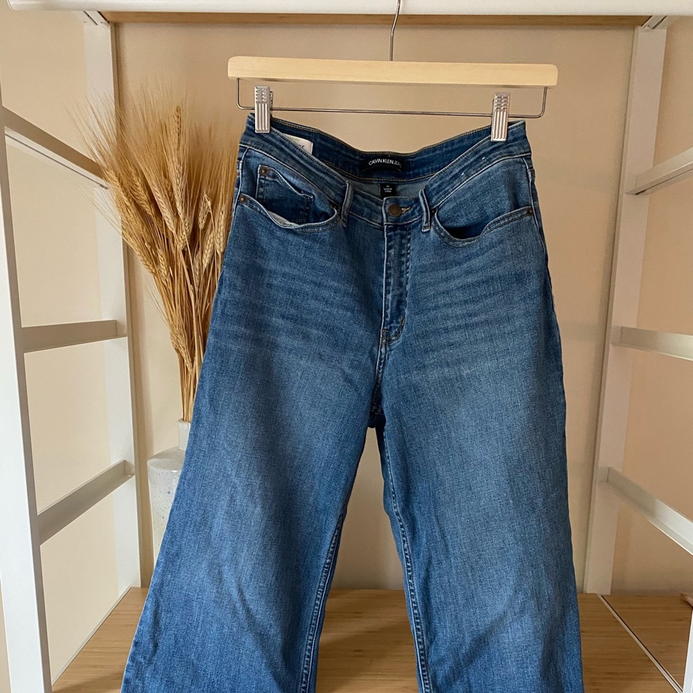 Calvin Klein Repreve High Rise Ankle Jeans